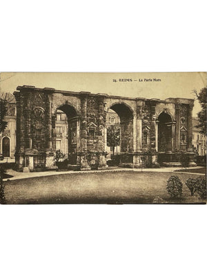 Reims – La Porte de Mars – Carte postale ancienne n°24