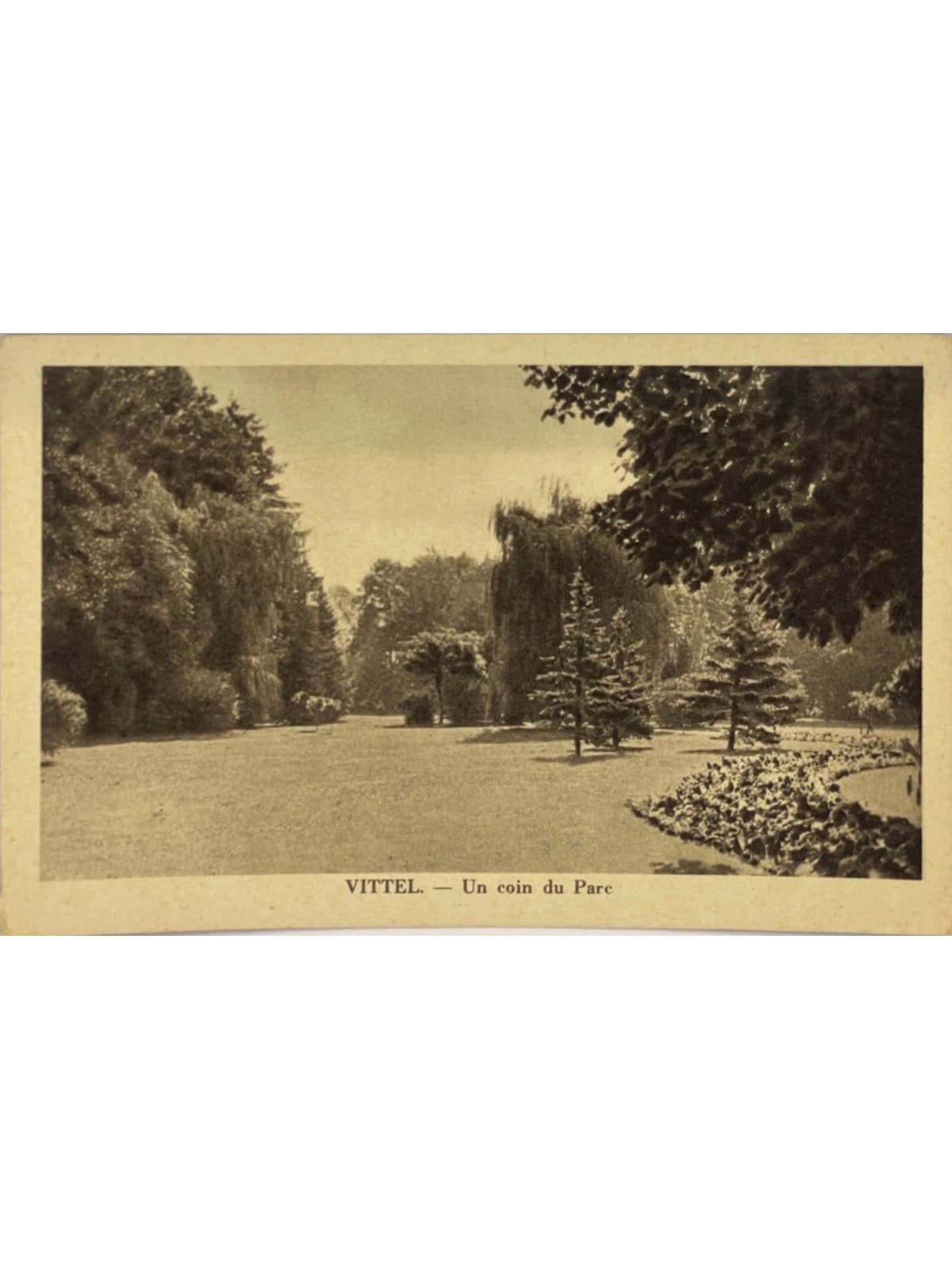 Recto de la carte postale