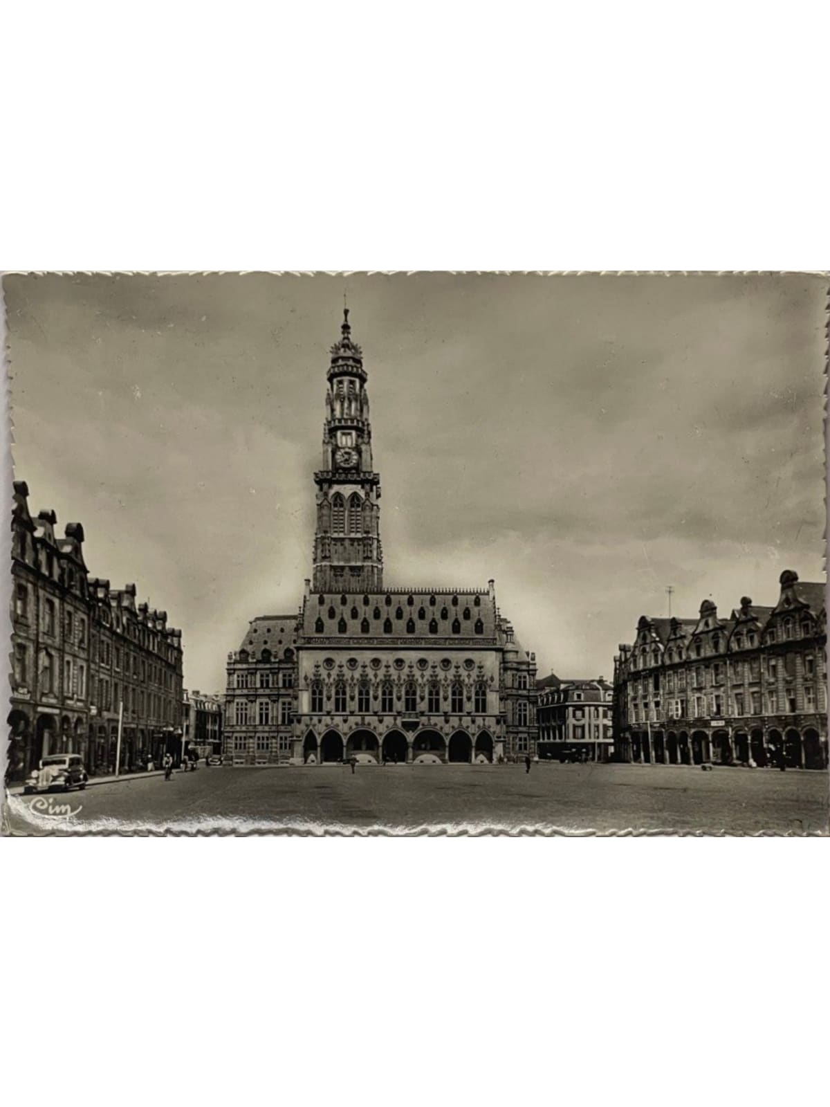 Recto de la carte postale