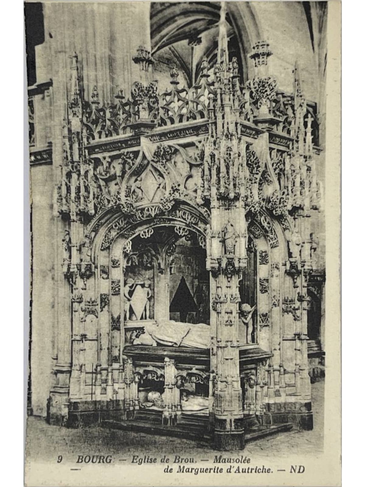 Recto de la carte postale
