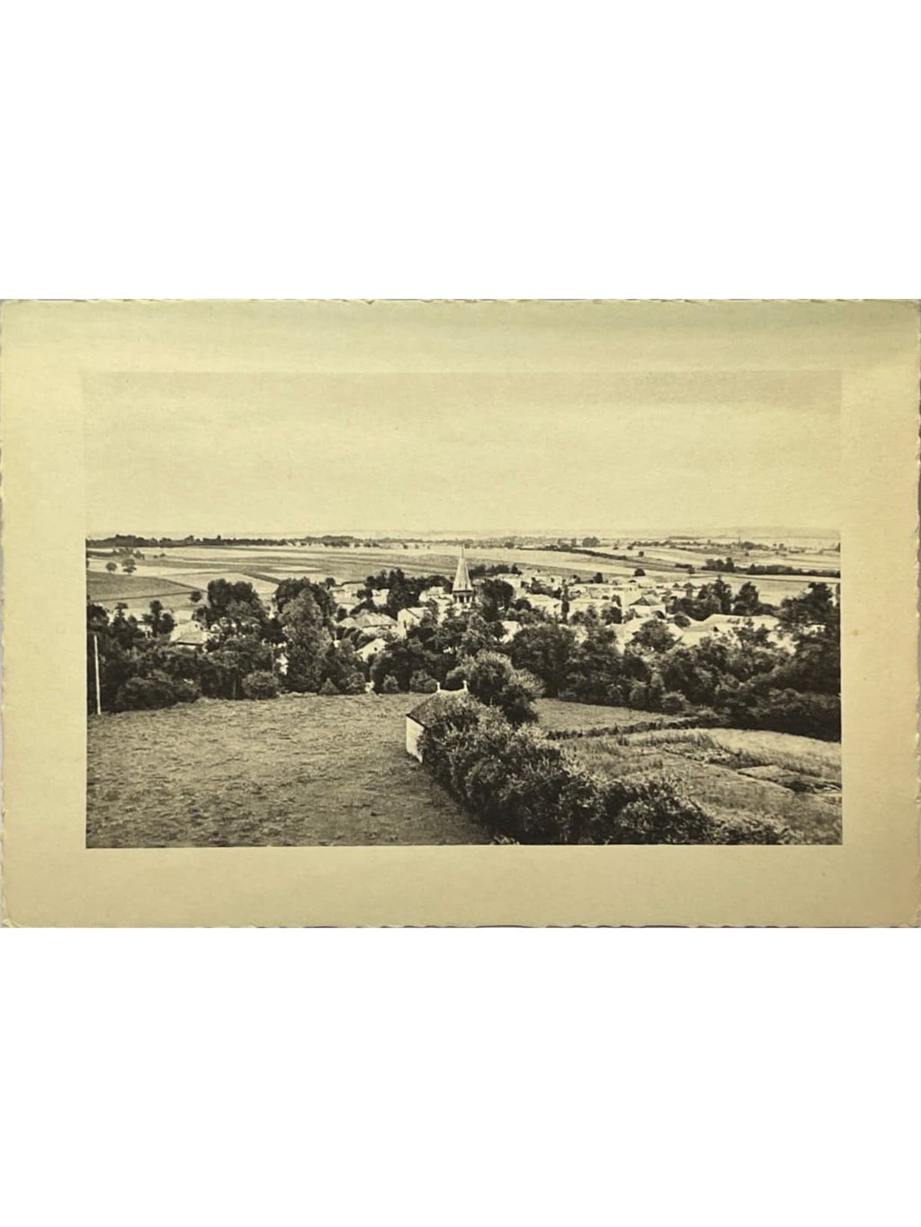 Recto de la carte postale
