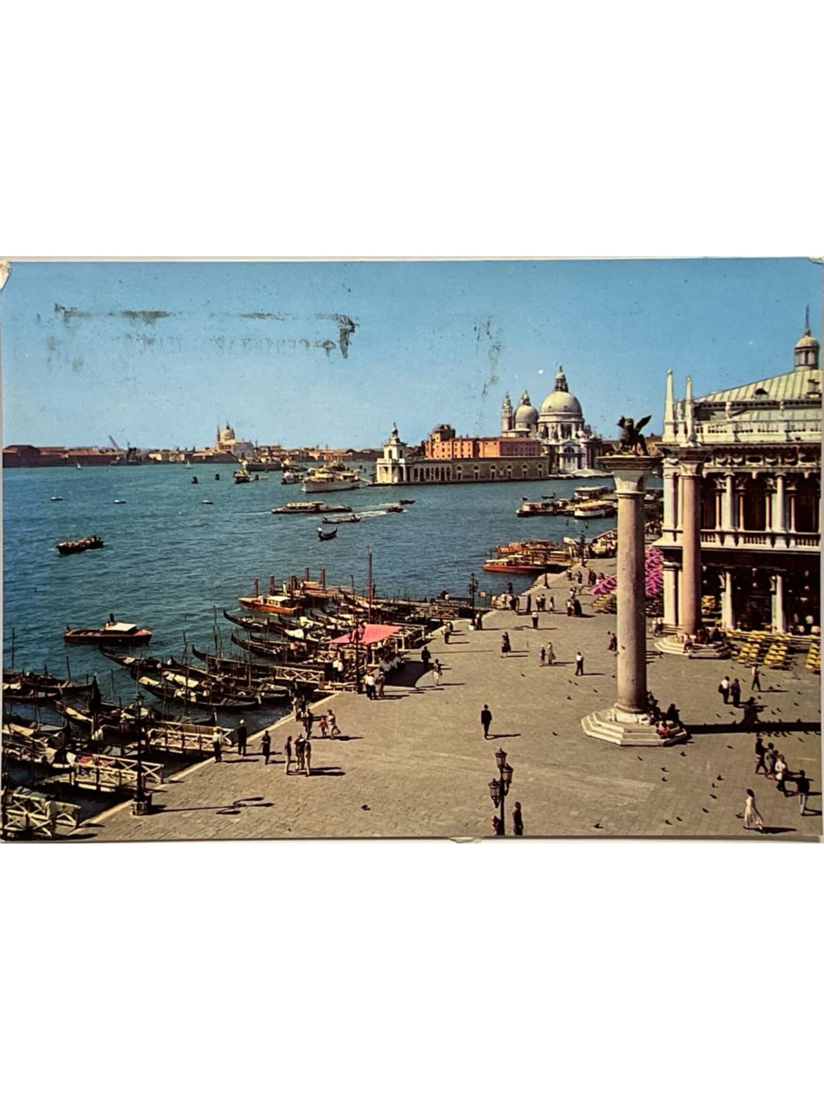 Recto de la carte postale