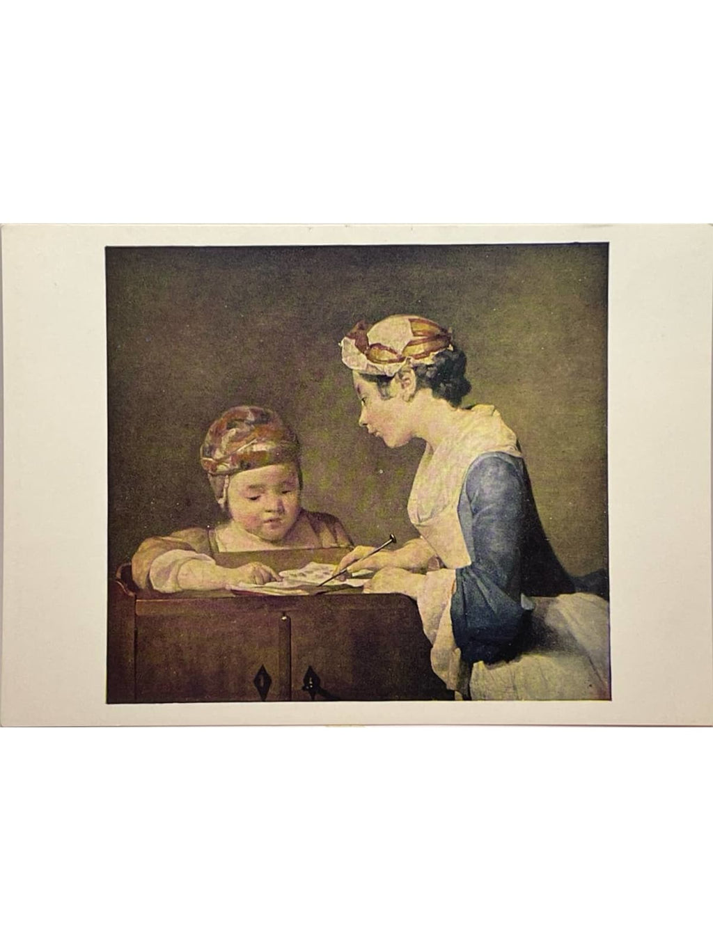 Recto de la carte postale