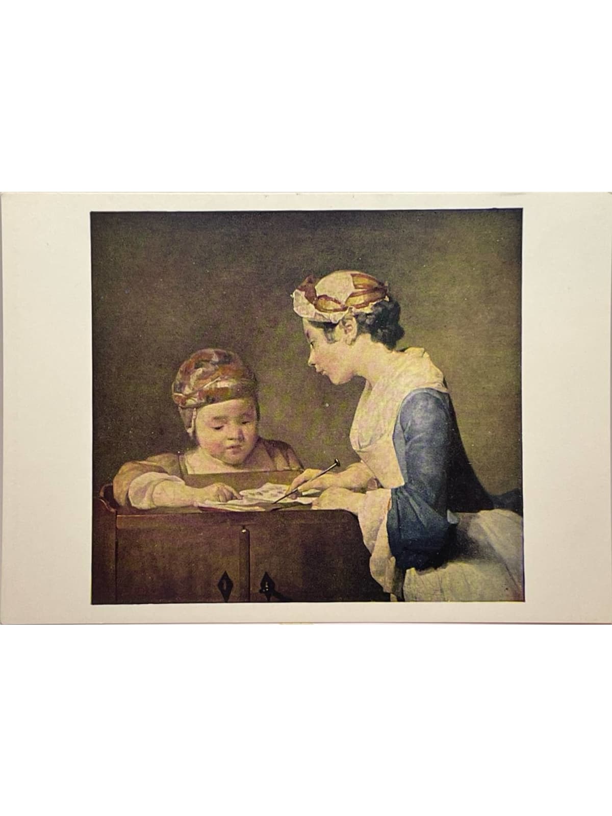 Recto de la carte postale
