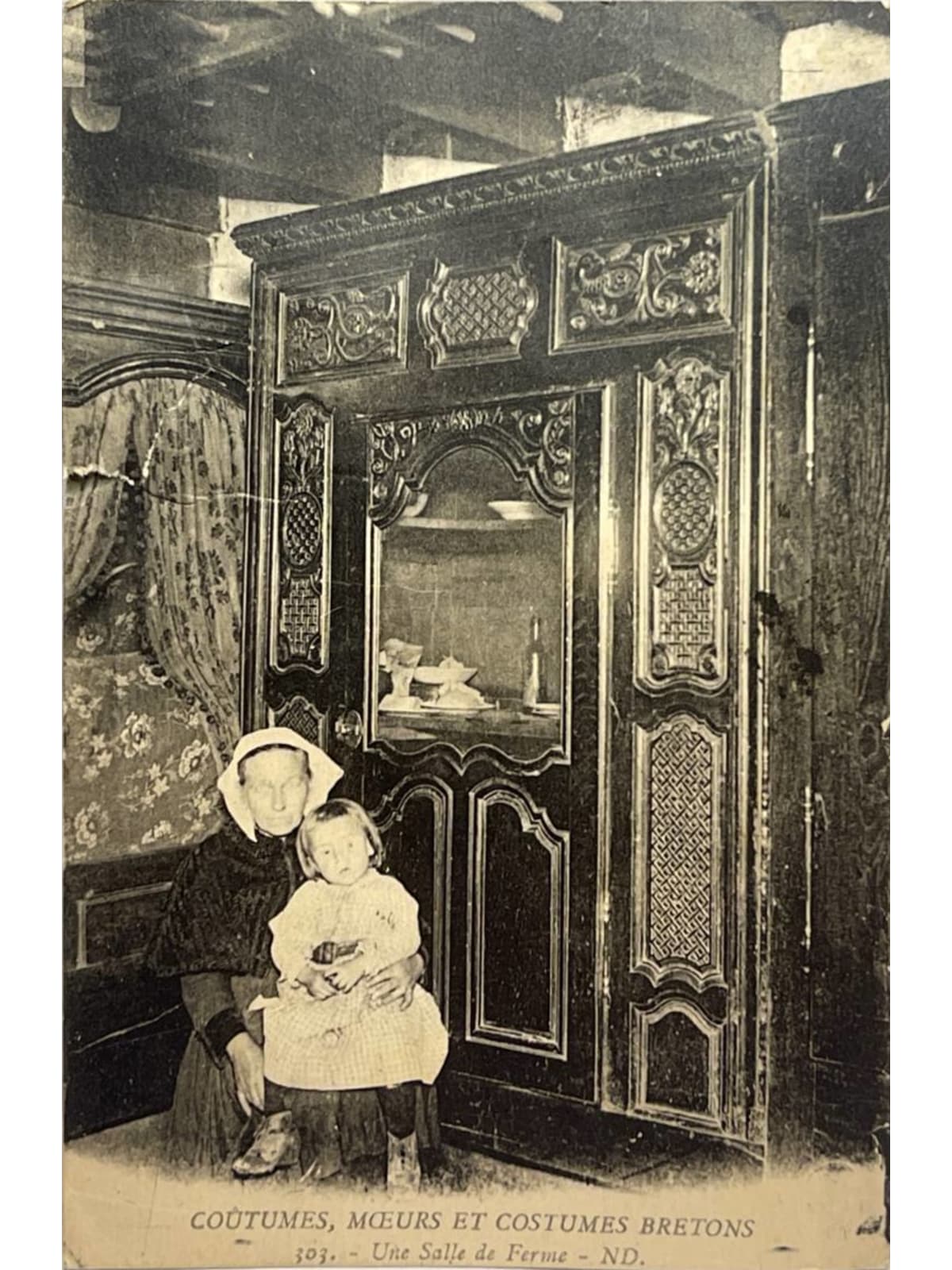 Recto de la carte postale