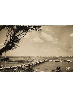Pornichet – La jetée et les bateaux – CPSM Gaby n° 21
