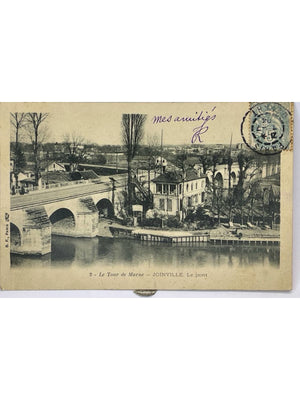 Joinville-le-Pont – Le pont sur la Marne – Le Tour de Marne n° 2 – CPA 1904