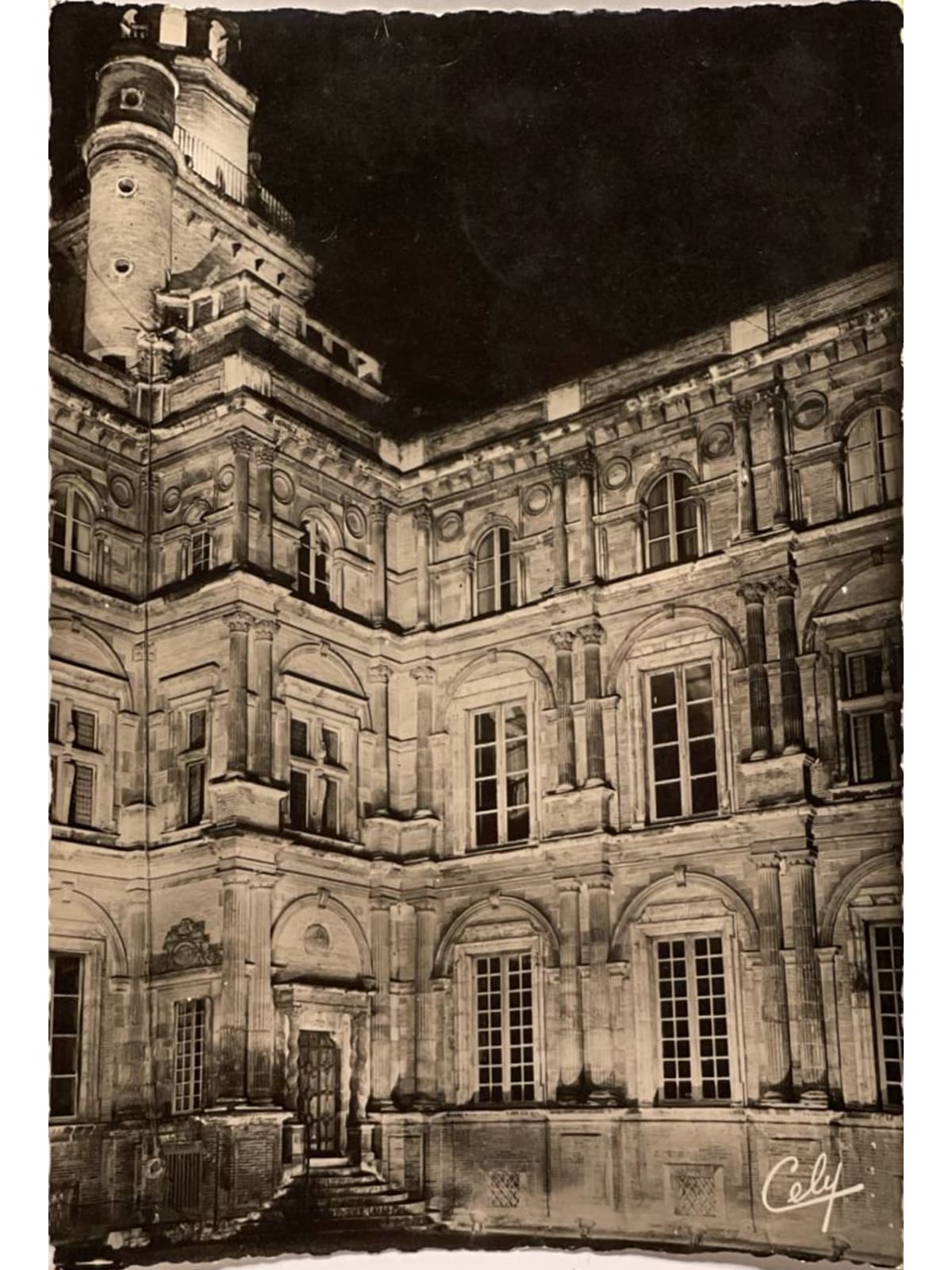 Recto de la carte postale