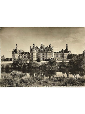 Chambord – Château, façade et jardins sur le Cosson – CPSM 1957