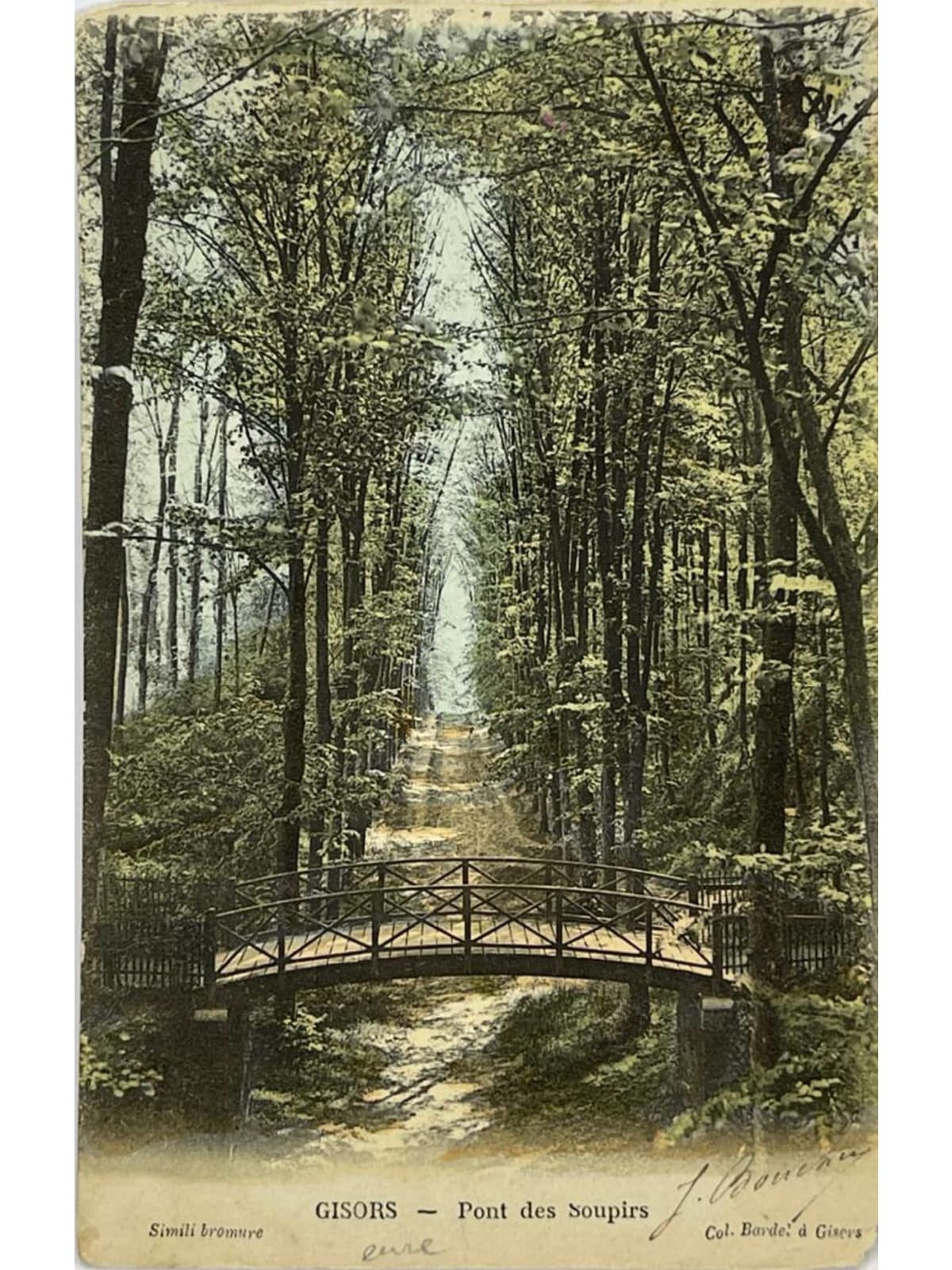 Recto de la carte postale