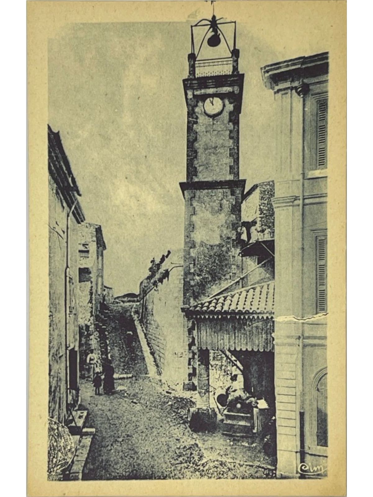 Recto de la carte postale