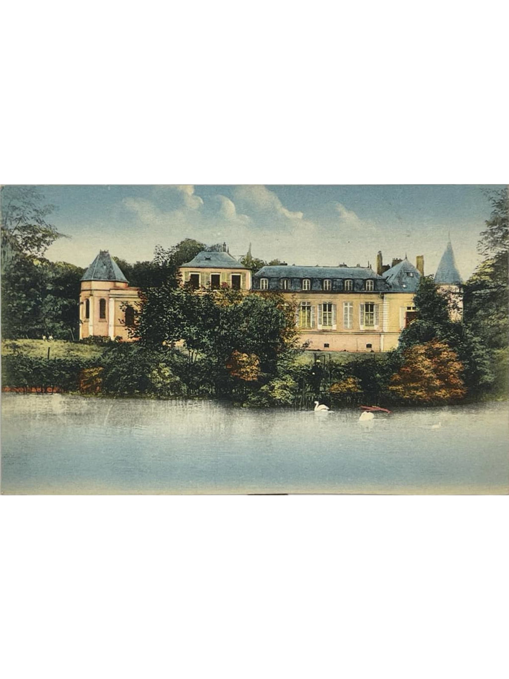 Recto de la carte postale