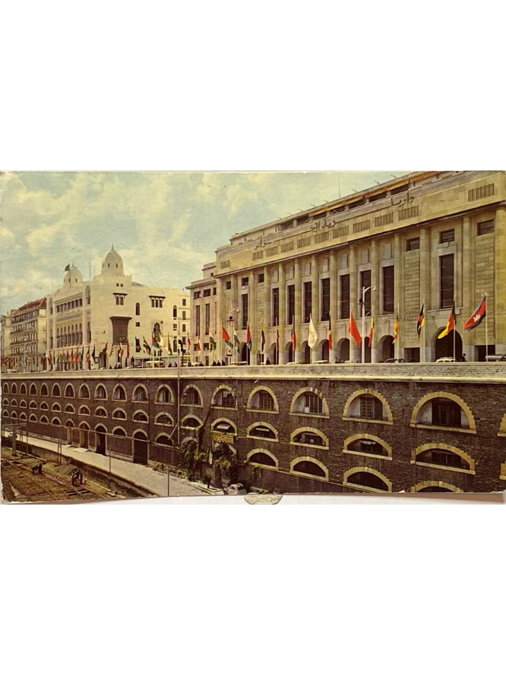 Recto de la carte postale