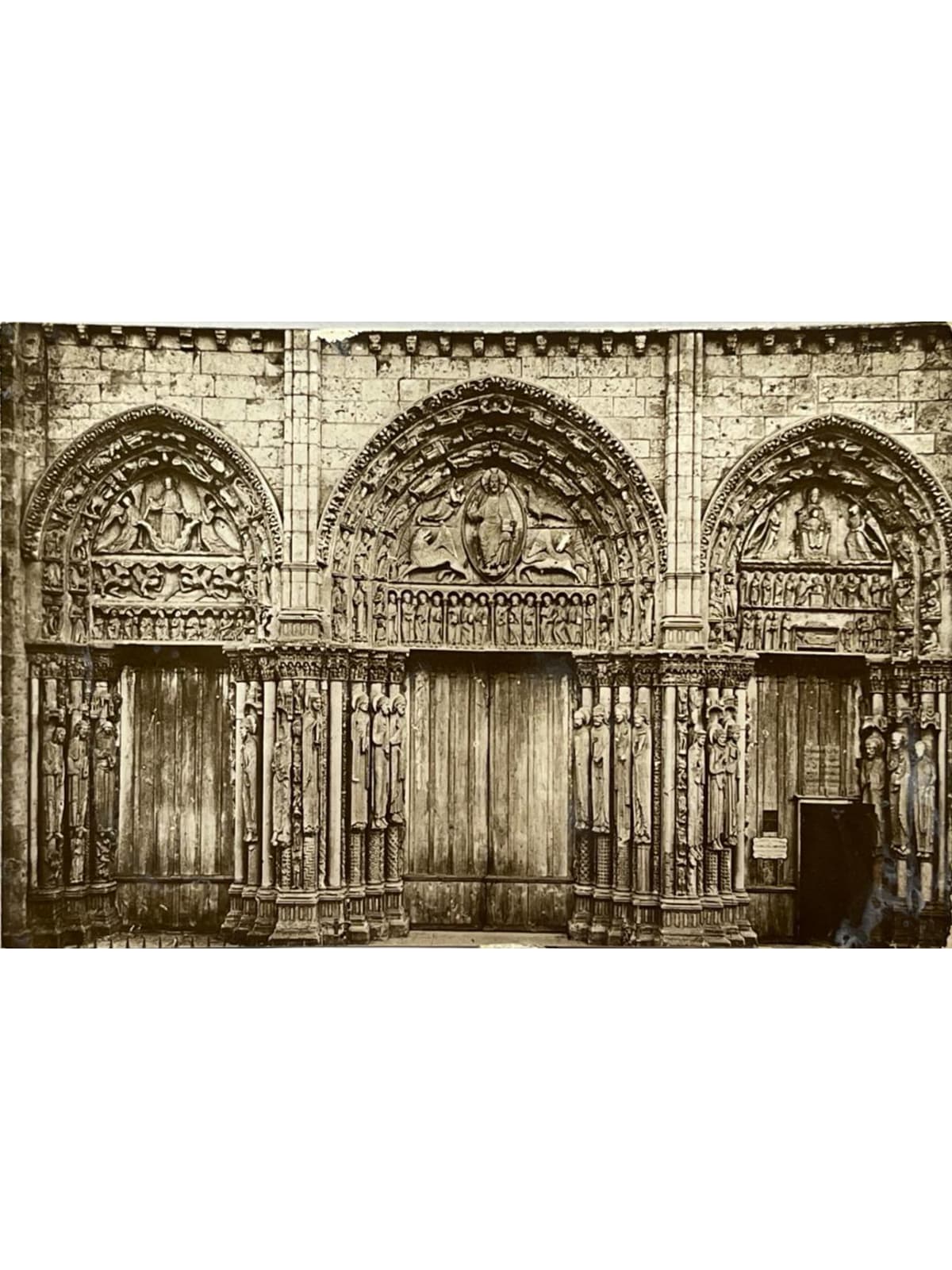 Recto de la carte postale