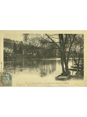 Chennevières-sur-Marne – La Marne, Le Tour de Marne n° 22 – CPA 1903