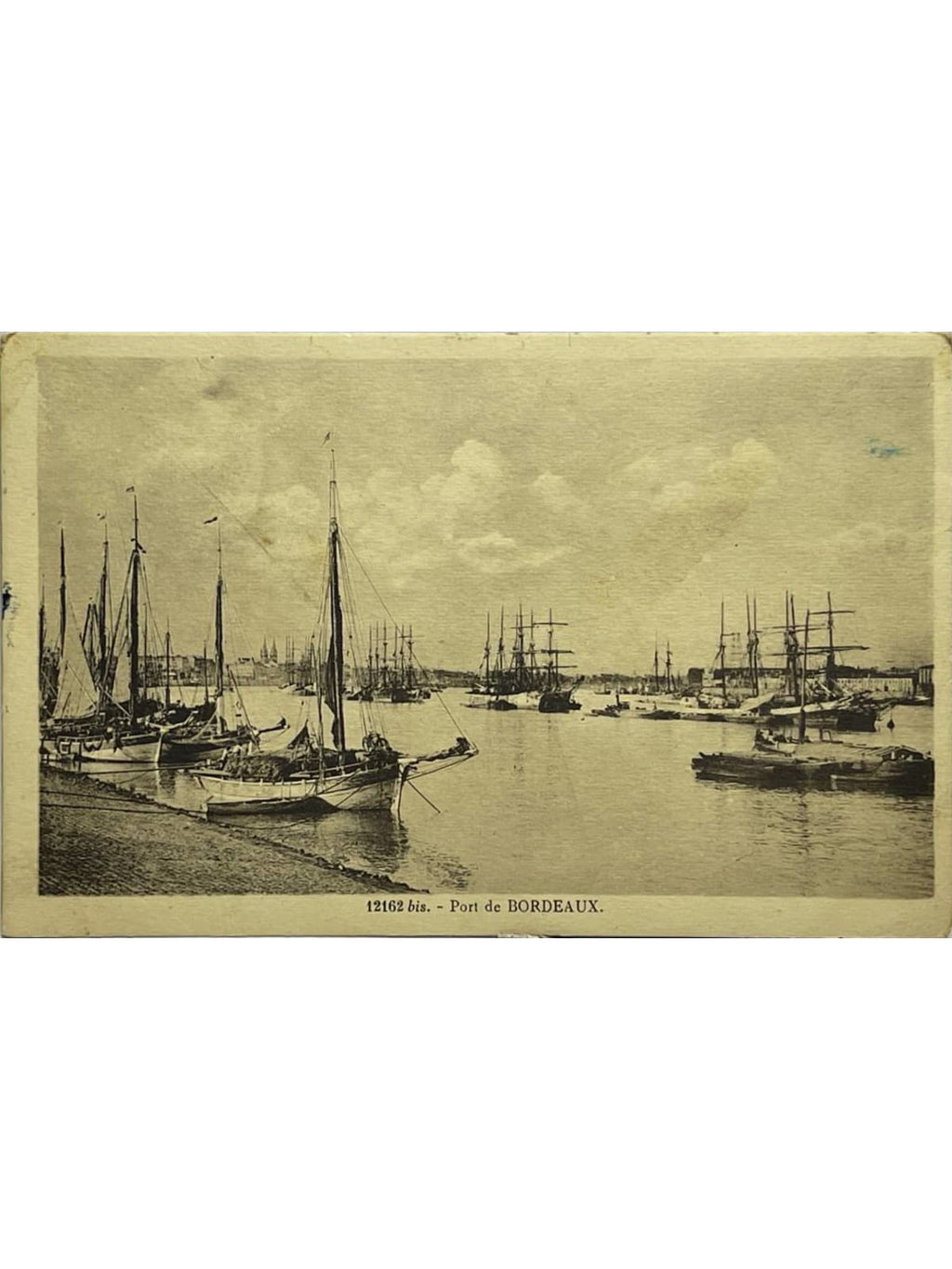 Recto de la carte postale