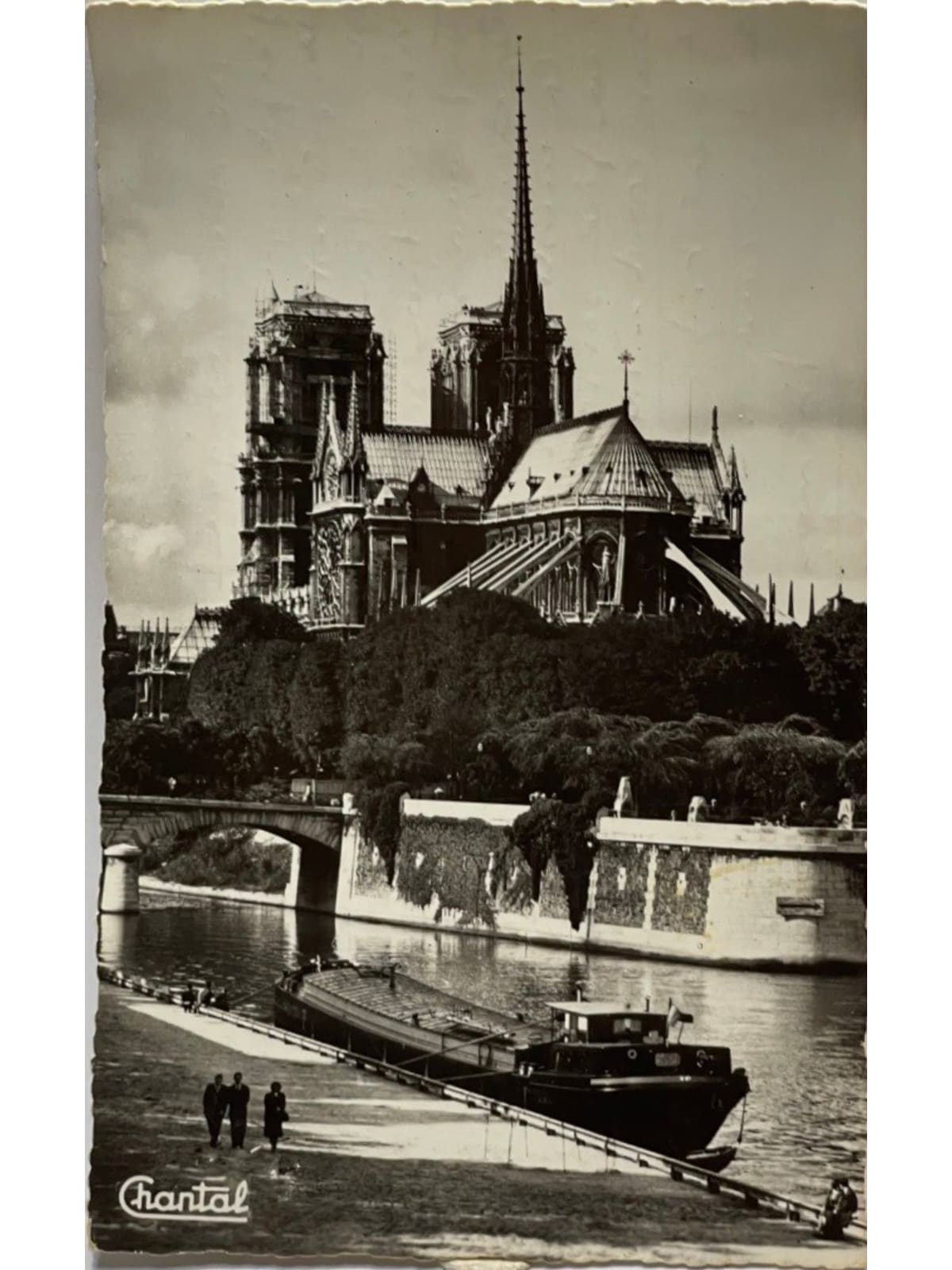 Recto de la carte postale