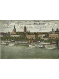 Recto de la carte postale