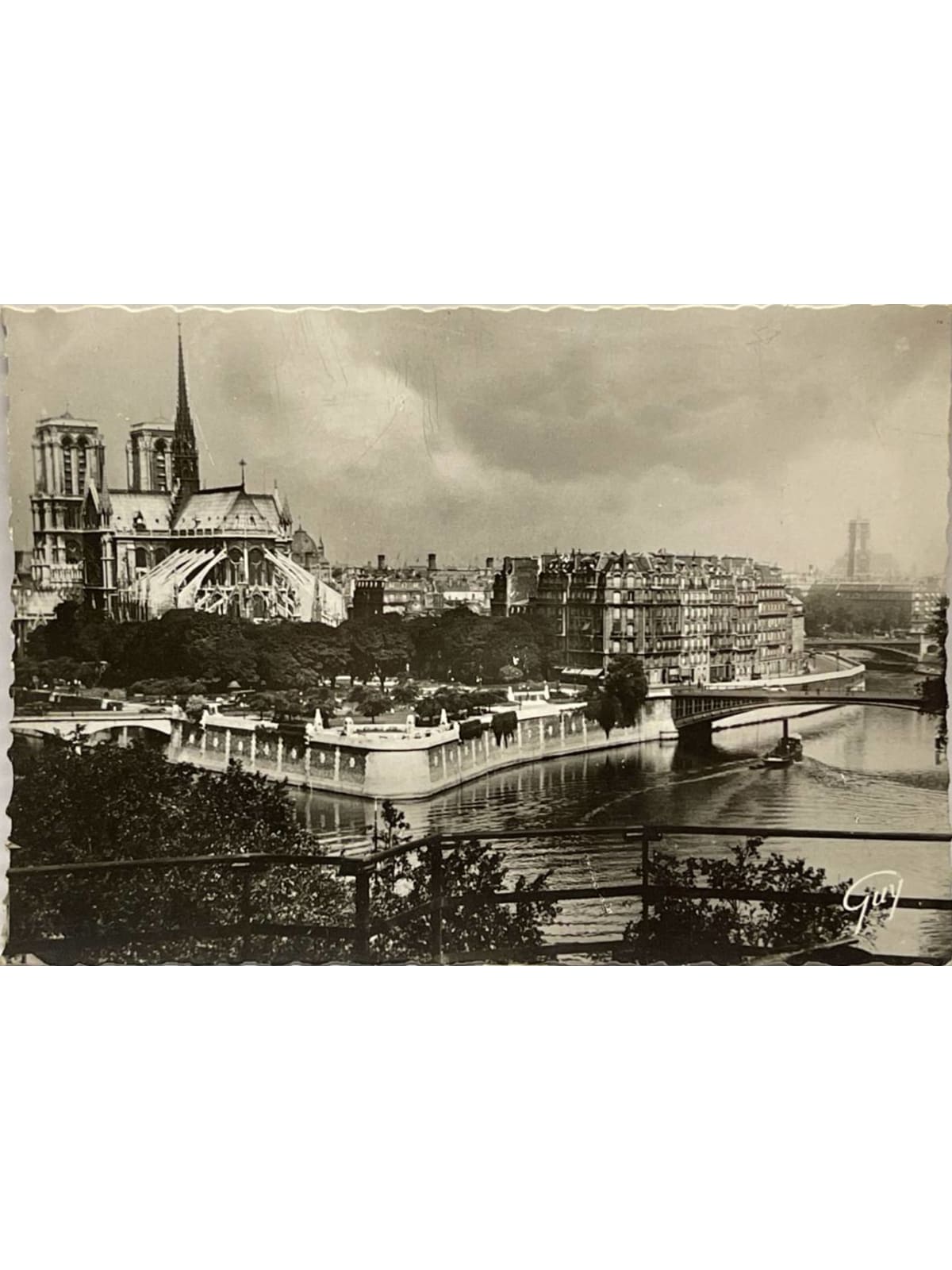 Recto de la carte postale