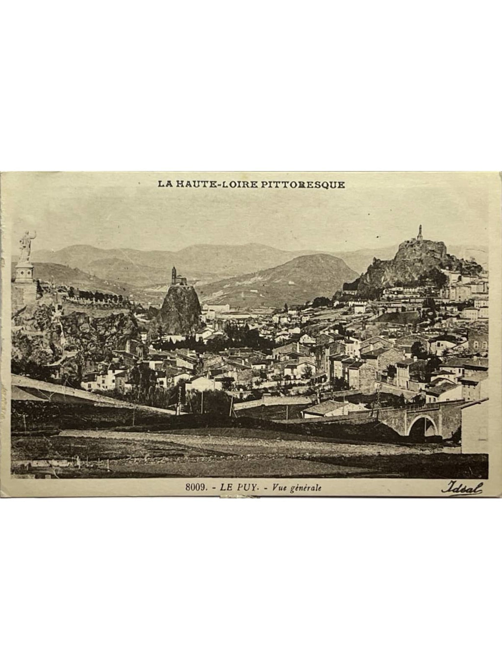 Recto de la carte postale