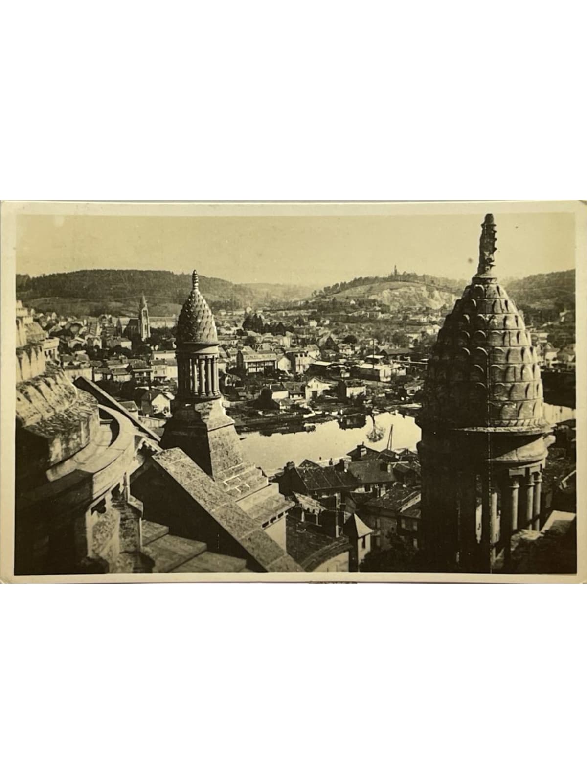 Recto de la carte postale