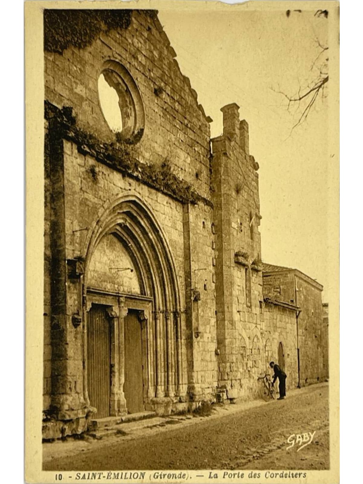 Recto de la carte postale