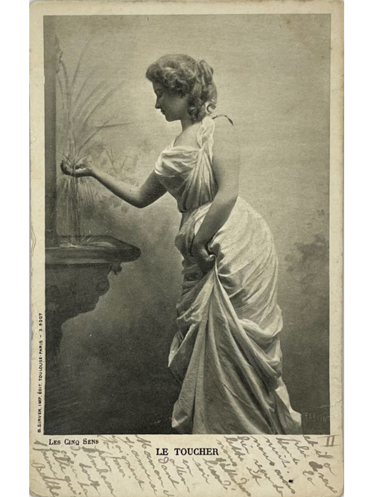 Recto de la carte postale