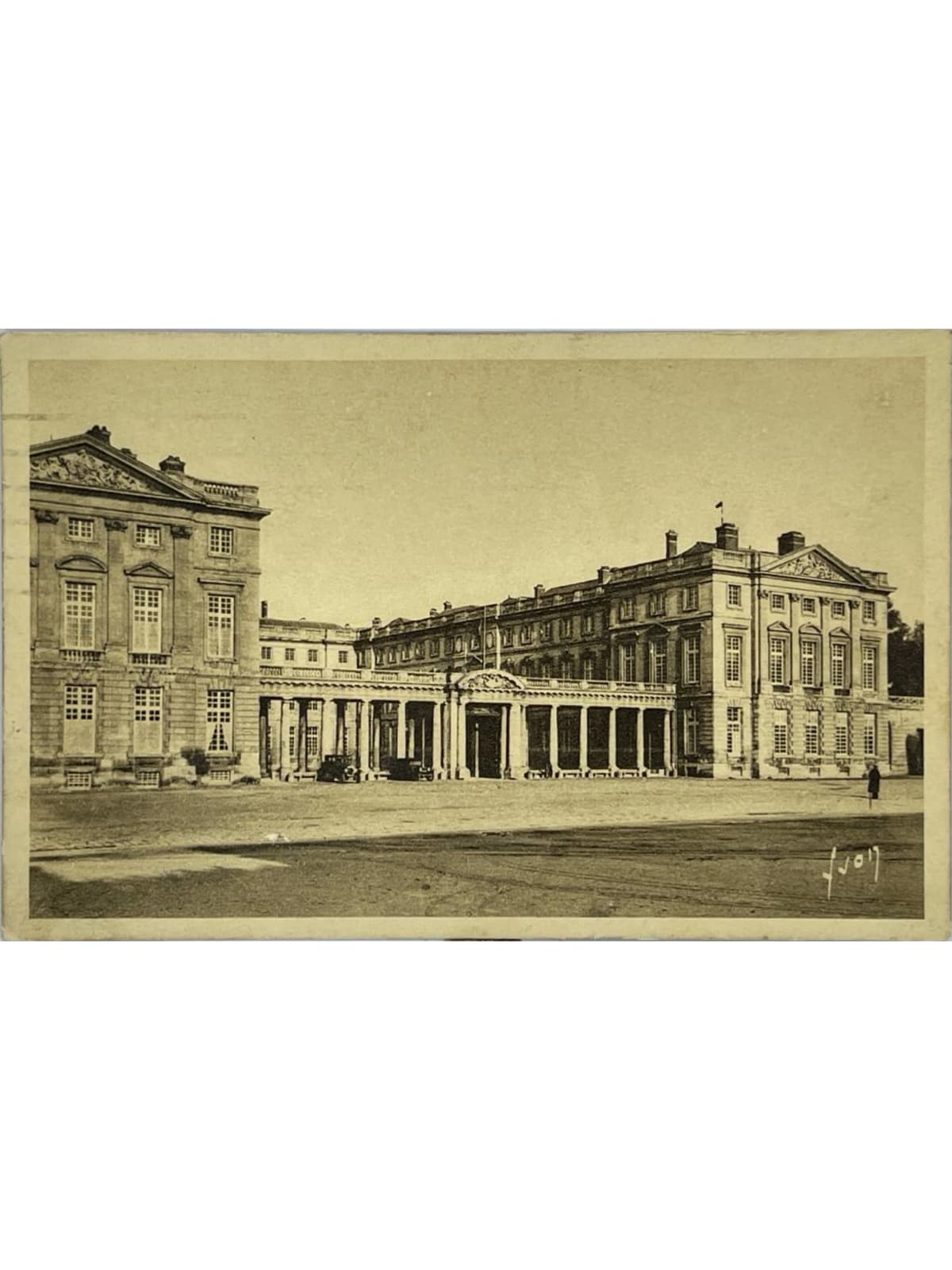 Recto de la carte postale