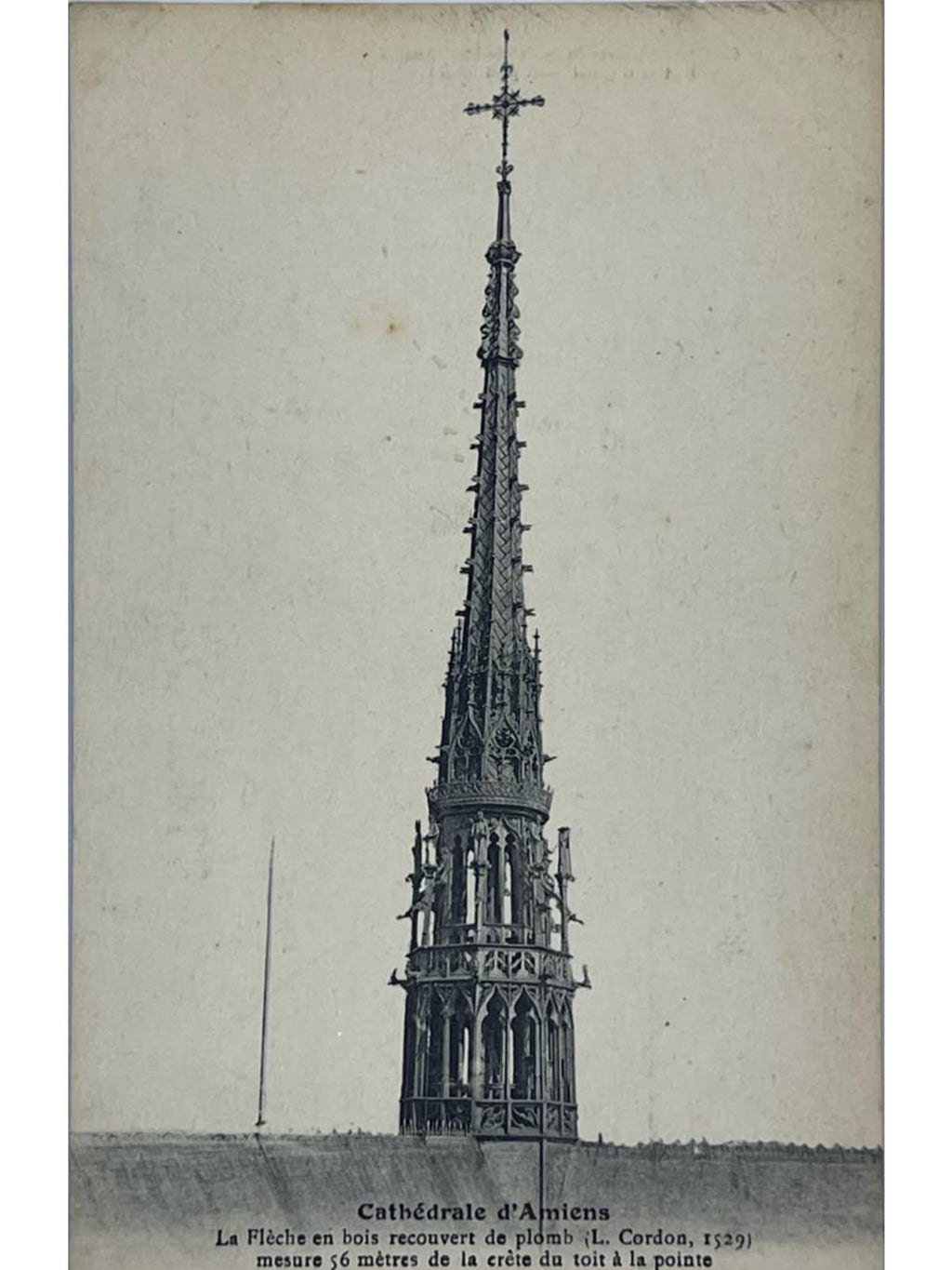 Recto de la carte postale
