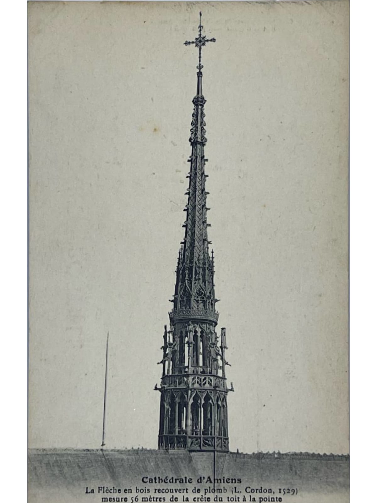 Recto de la carte postale