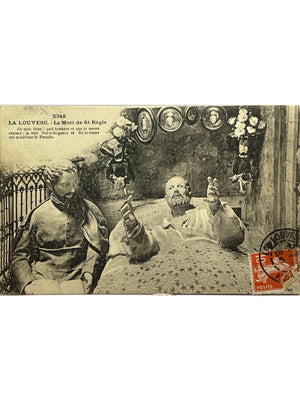 Lalouvesc (Ardèche) – La Mort de saint Régis – CPA n° 2348