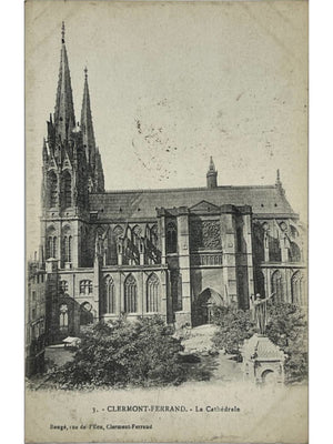 Clermont-Ferrand – La cathédrale Notre-Dame-de-l'Assomption – CPA n° 3