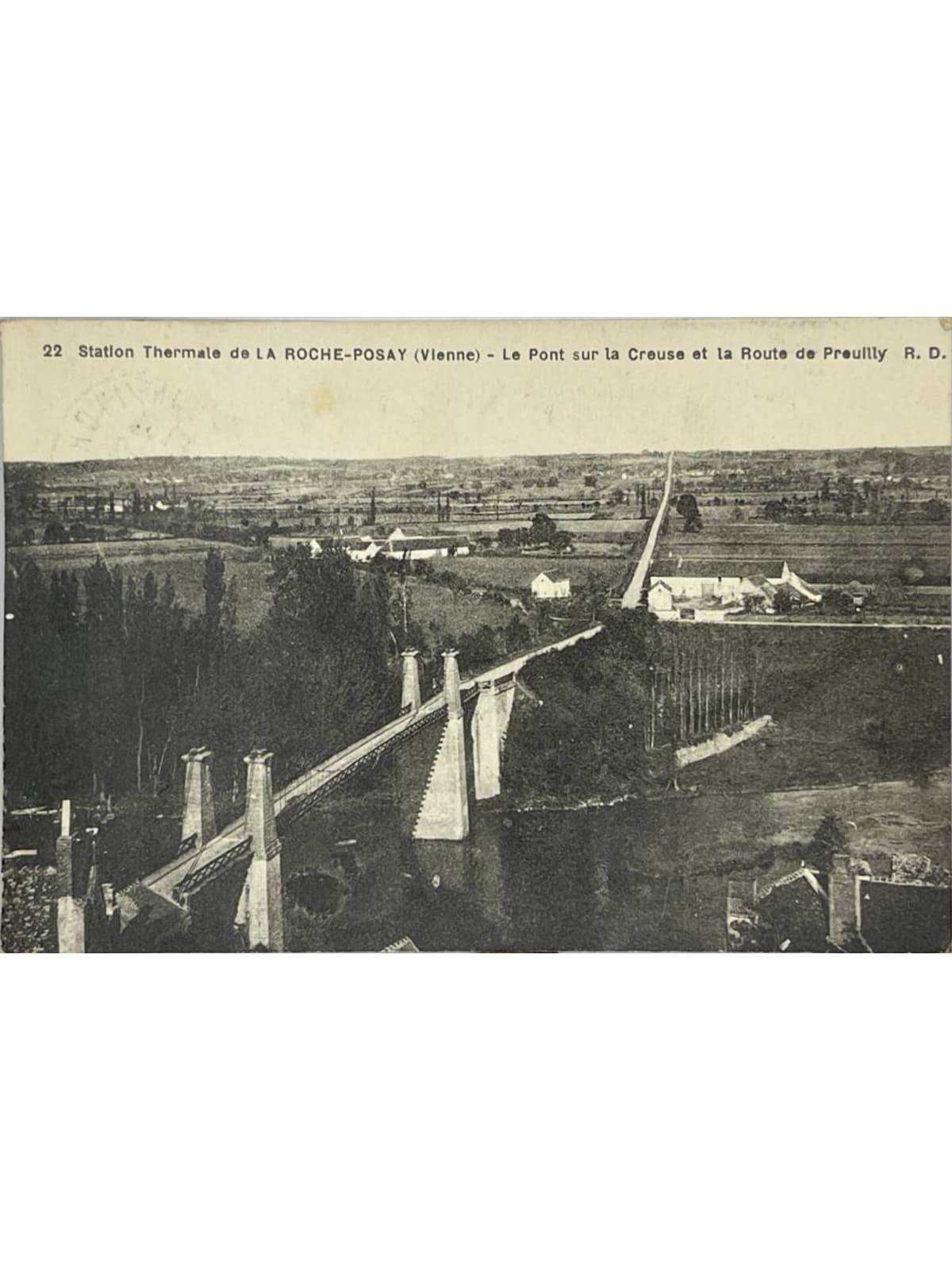 Recto de la carte postale