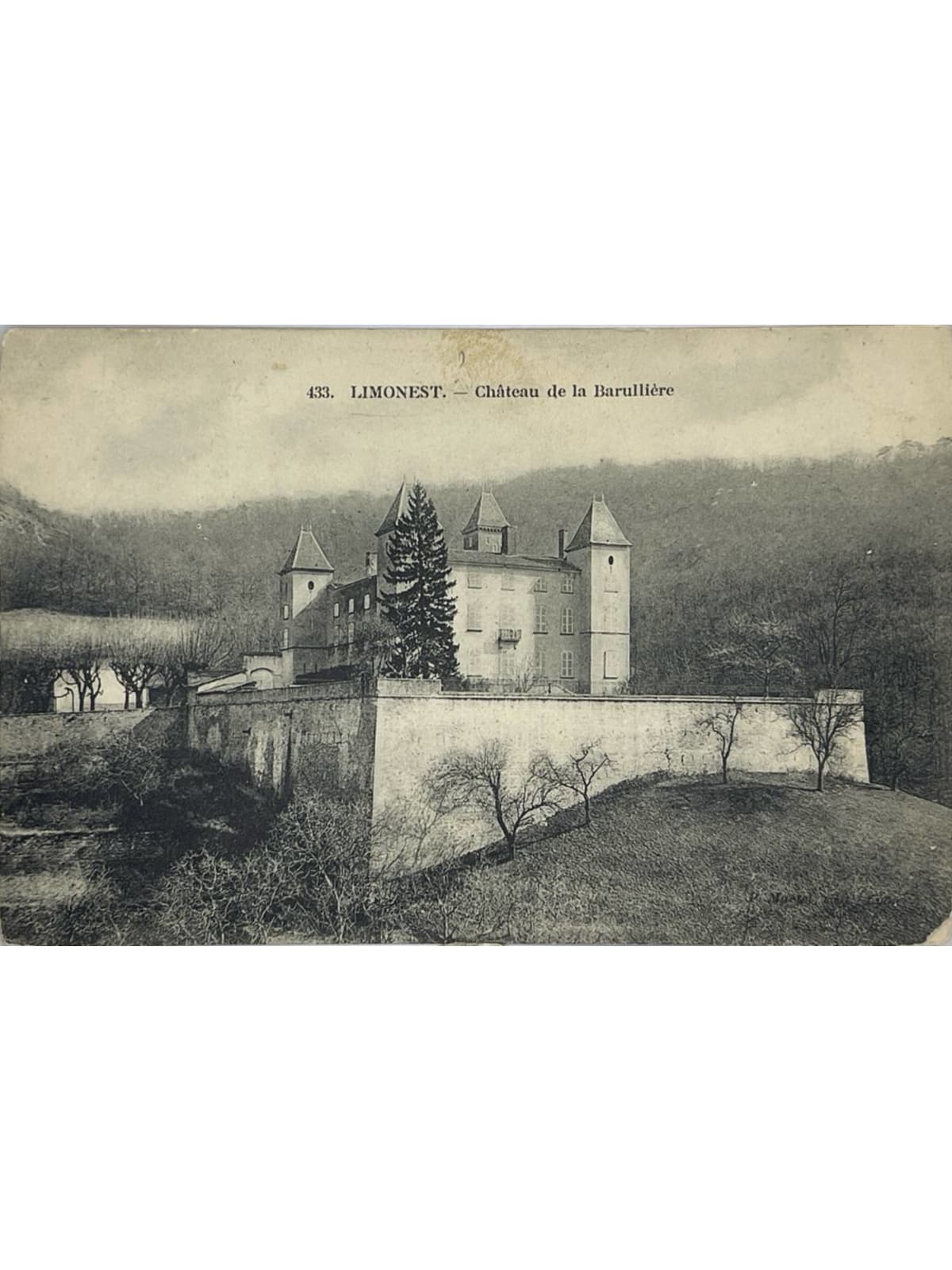 Recto de la carte postale