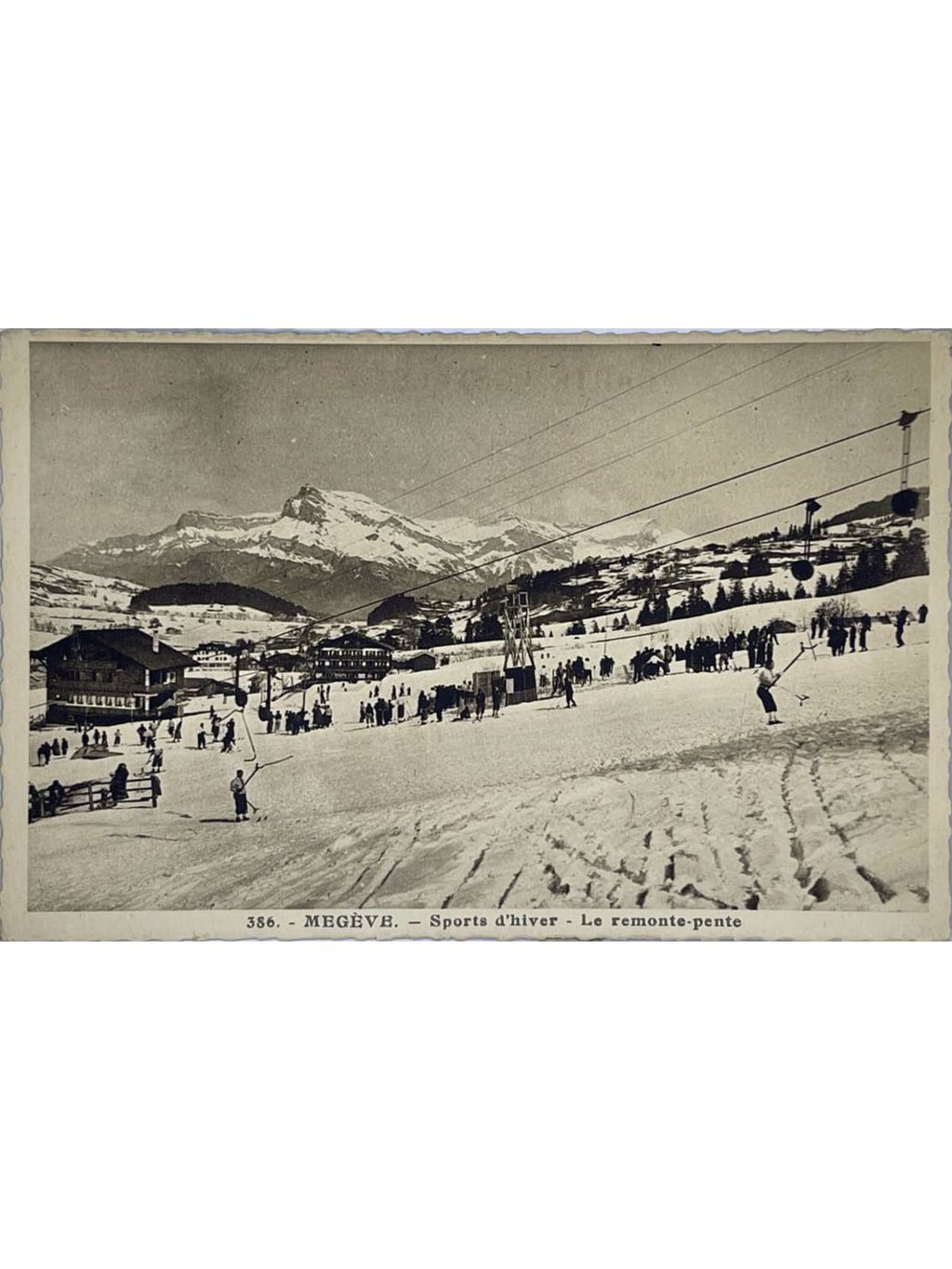 Recto de la carte postale