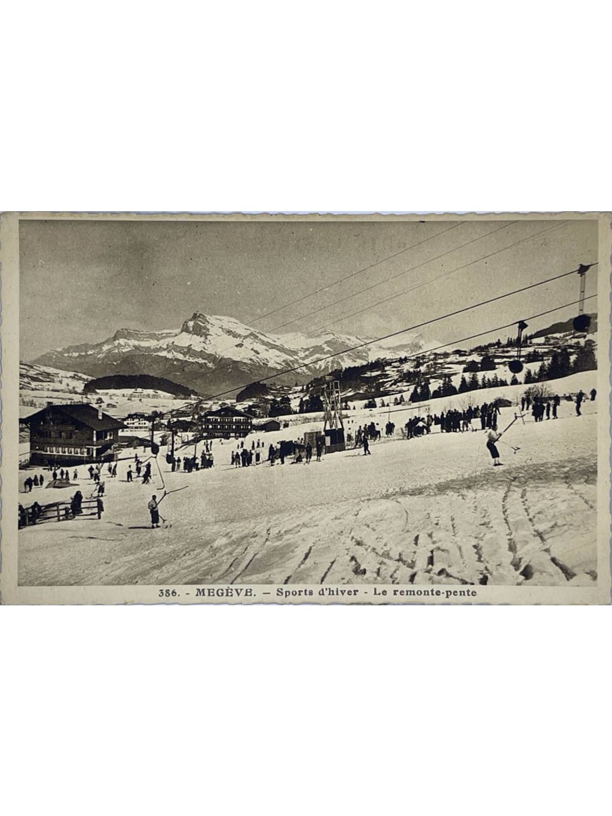 Recto de la carte postale
