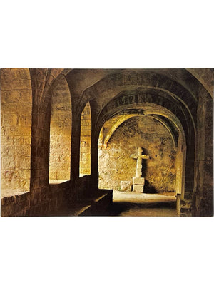 Carte postale – Saint-Guilhem-le-Désert – Ancienne abbaye bénédictine, cloître du XIe siècle