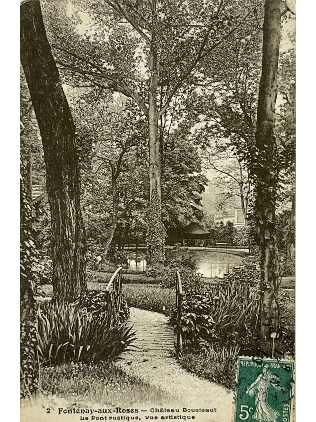 Recto de la carte postale
