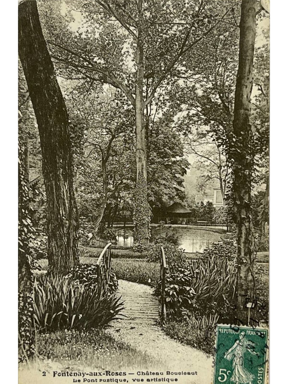 Recto de la carte postale