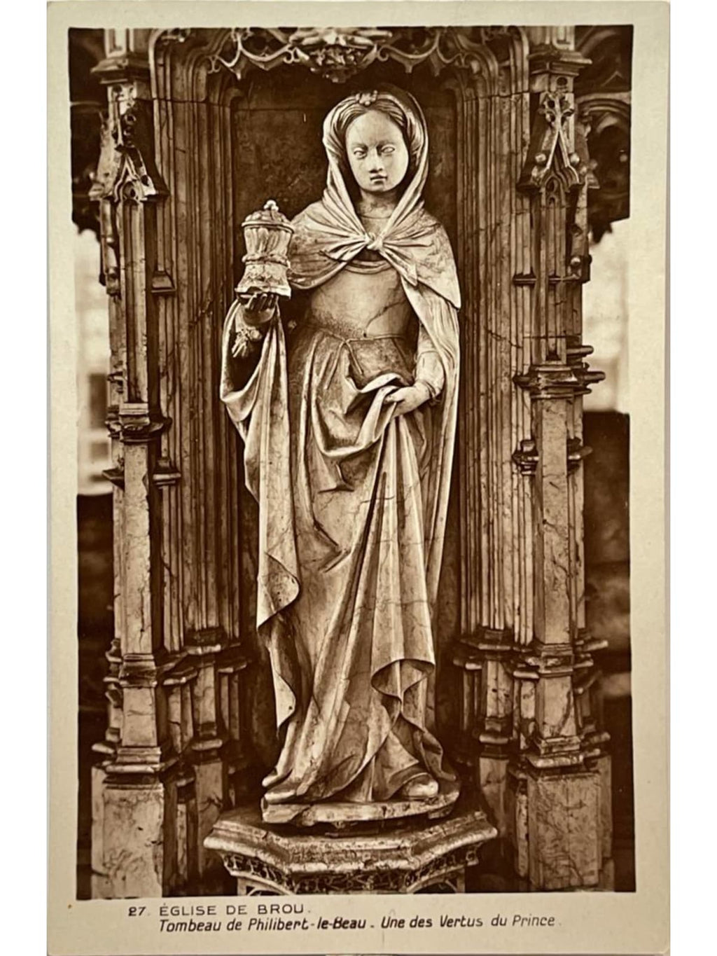 Recto de la carte postale