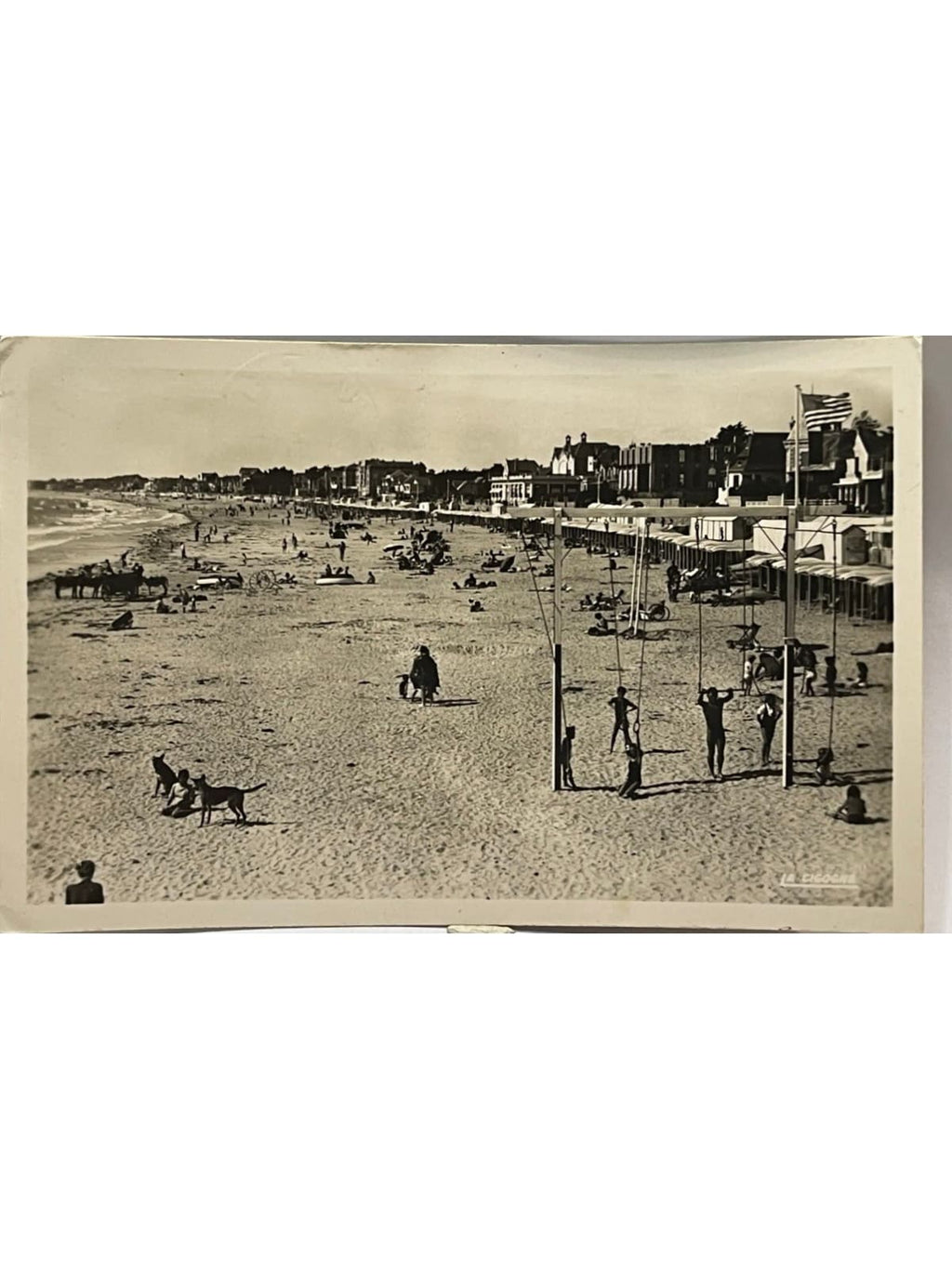 Recto de la carte postale
