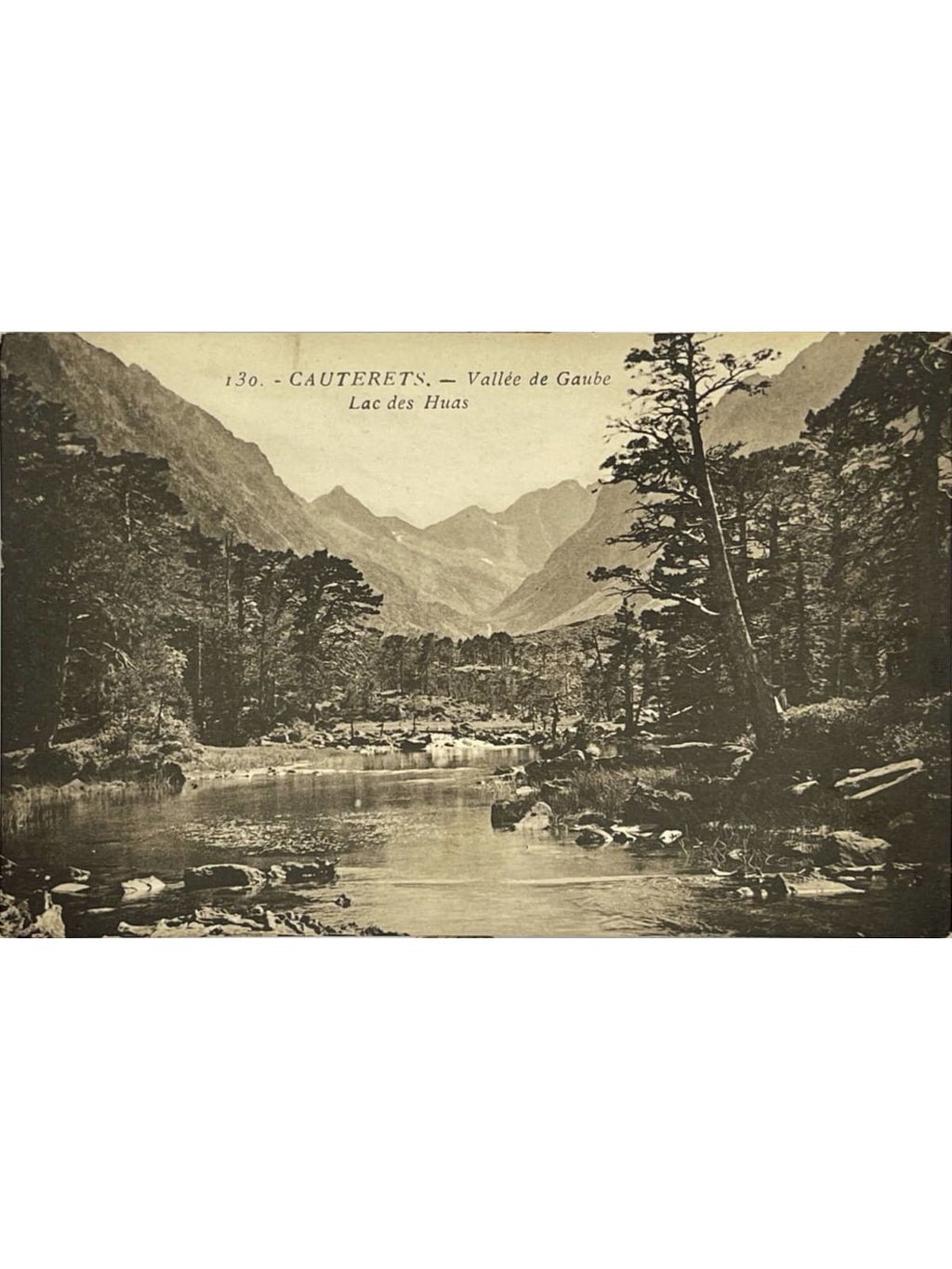 Recto de la carte postale