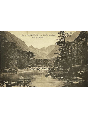 Cauterets – Vallée de Gaube, lac des Huats – CPA ancienne n°130