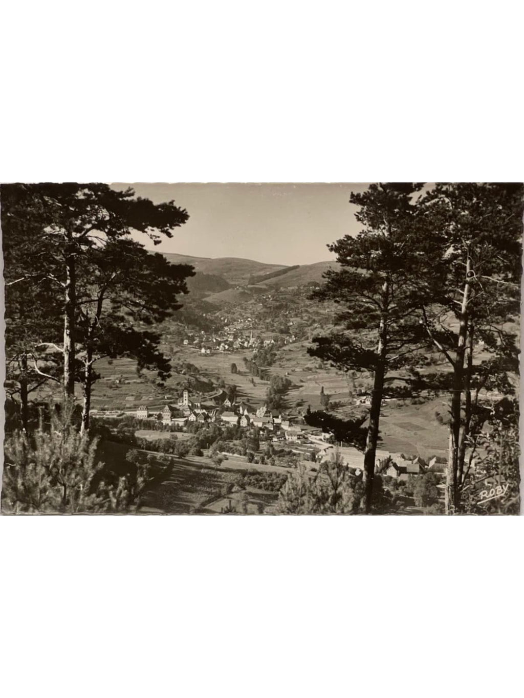 Recto de la carte postale