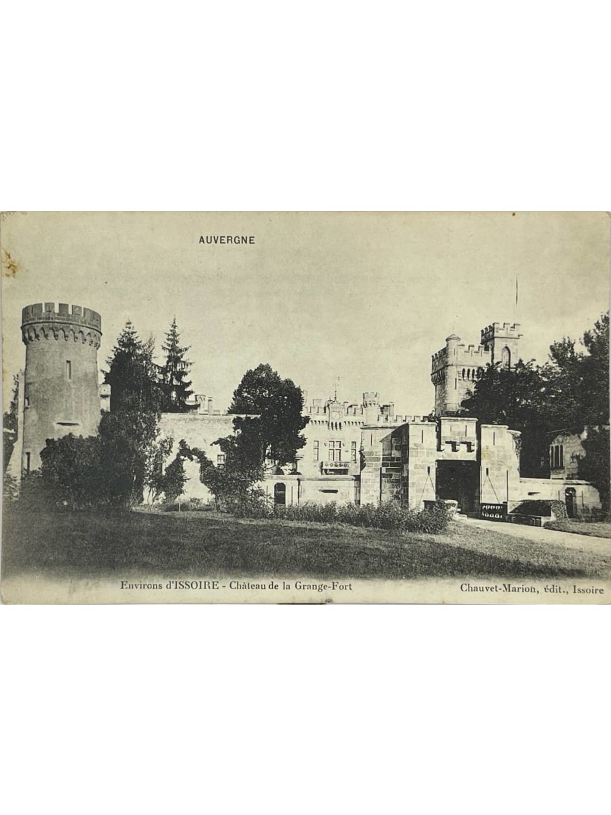 Recto de la carte postale