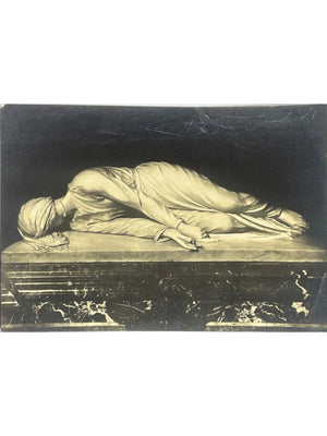 Carte postale – Rome – Basilique Sainte-Cécile-du-Trastevere – Statue de Maderno