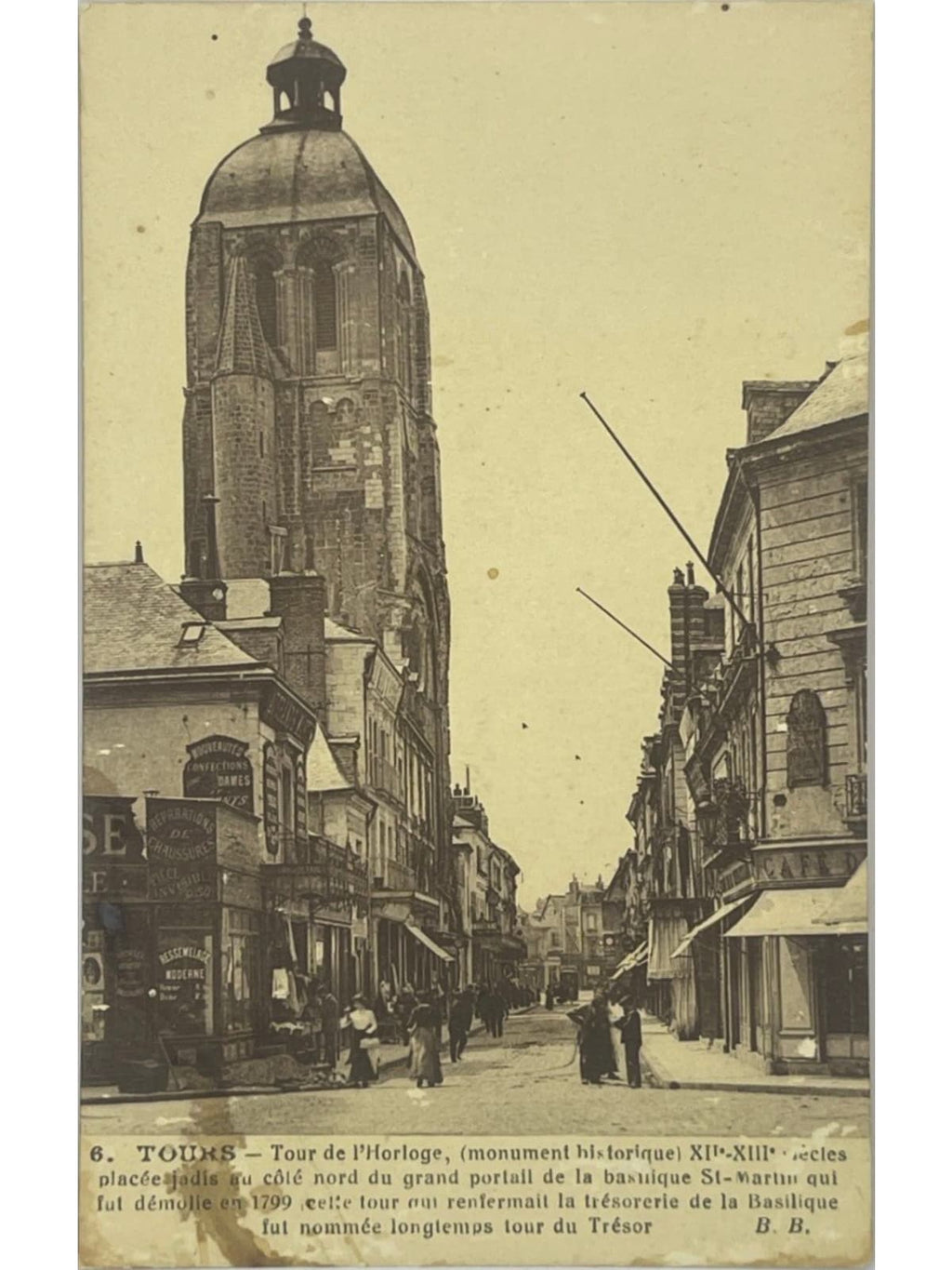 Recto de la carte postale