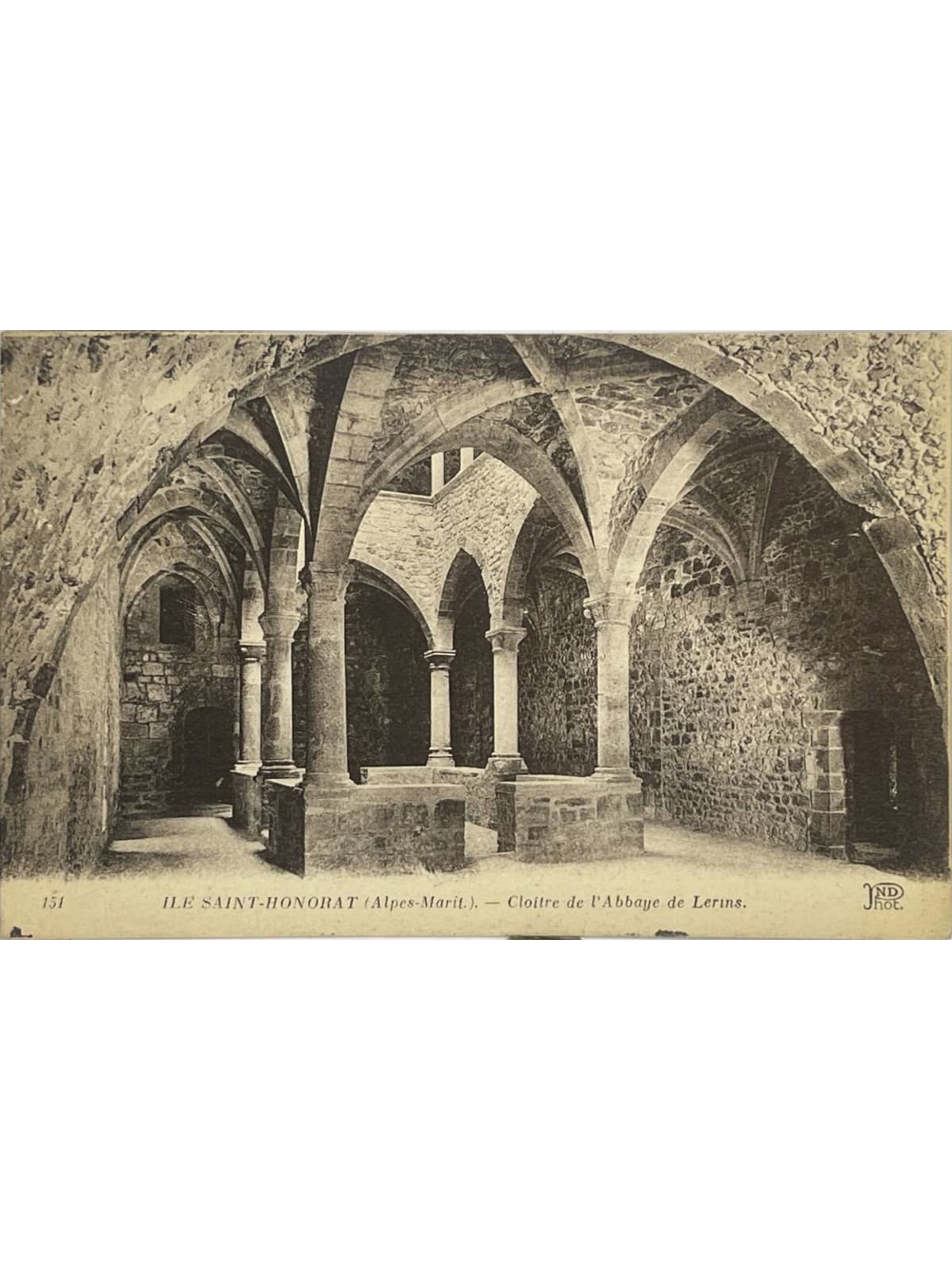 Recto de la carte postale