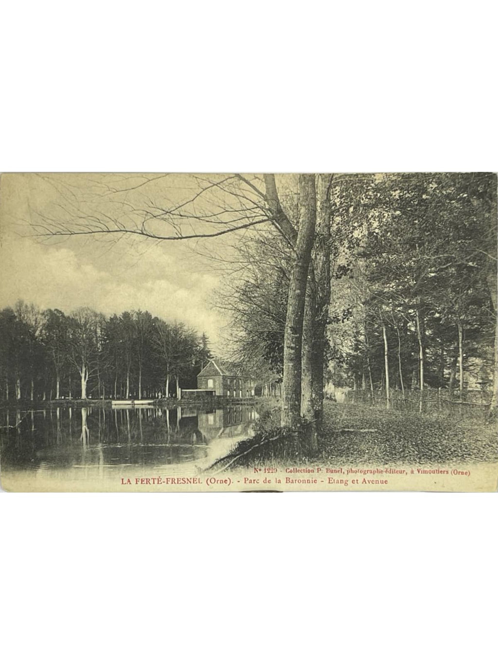 Recto de la carte postale