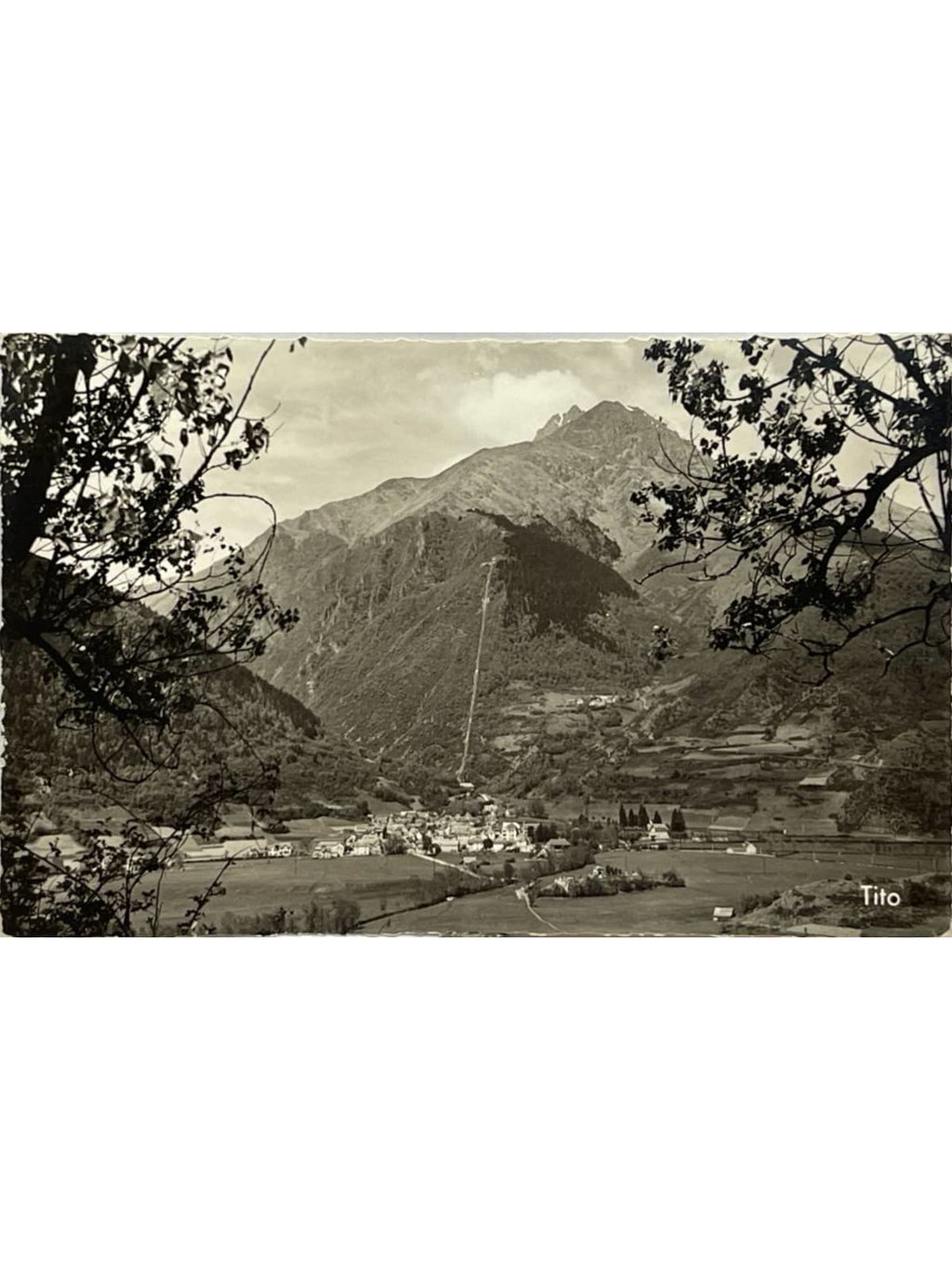 Recto de la carte postale